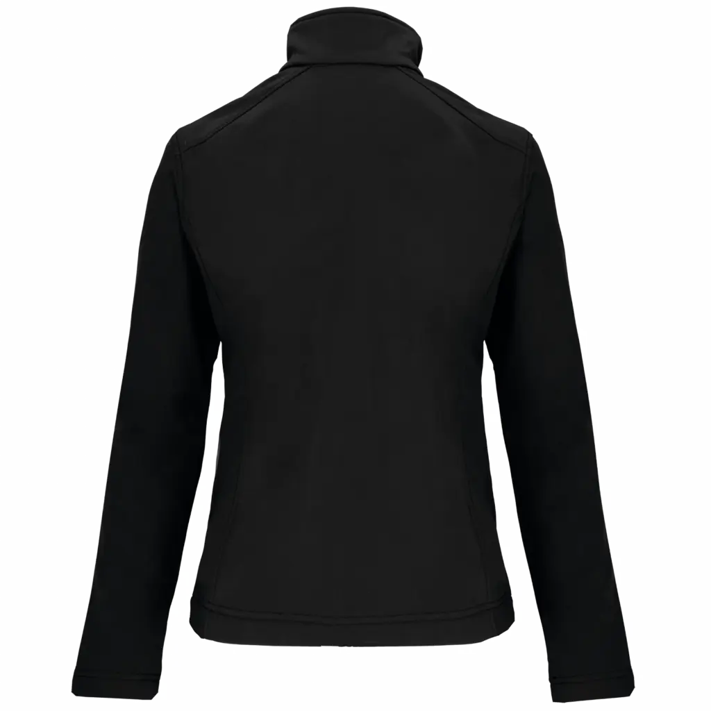 PS_K400-B_BLACK - Hidalgo Dames softshell jas, black — productfoto 19