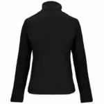 PS_K400-B_BLACK - Hidalgo Dames softshell jas, black — productfoto 19