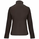 PS_K400-B_CHOCOLATE - Hidalgo Dames softshell jas, chocolate — productfoto 28