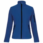 PS_K400_DARKROYALBLUE - Hidalgo Dames softshell jas, dark royal blue — productfoto 30