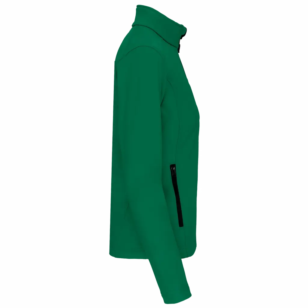 PS_K400-S_KELLYGREEN - Hidalgo Dames softshell jas, kelly green — productfoto 32
