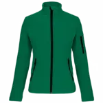 PS_K400_KELLYGREEN - Hidalgo Dames softshell jas, kelly green — productfoto 33