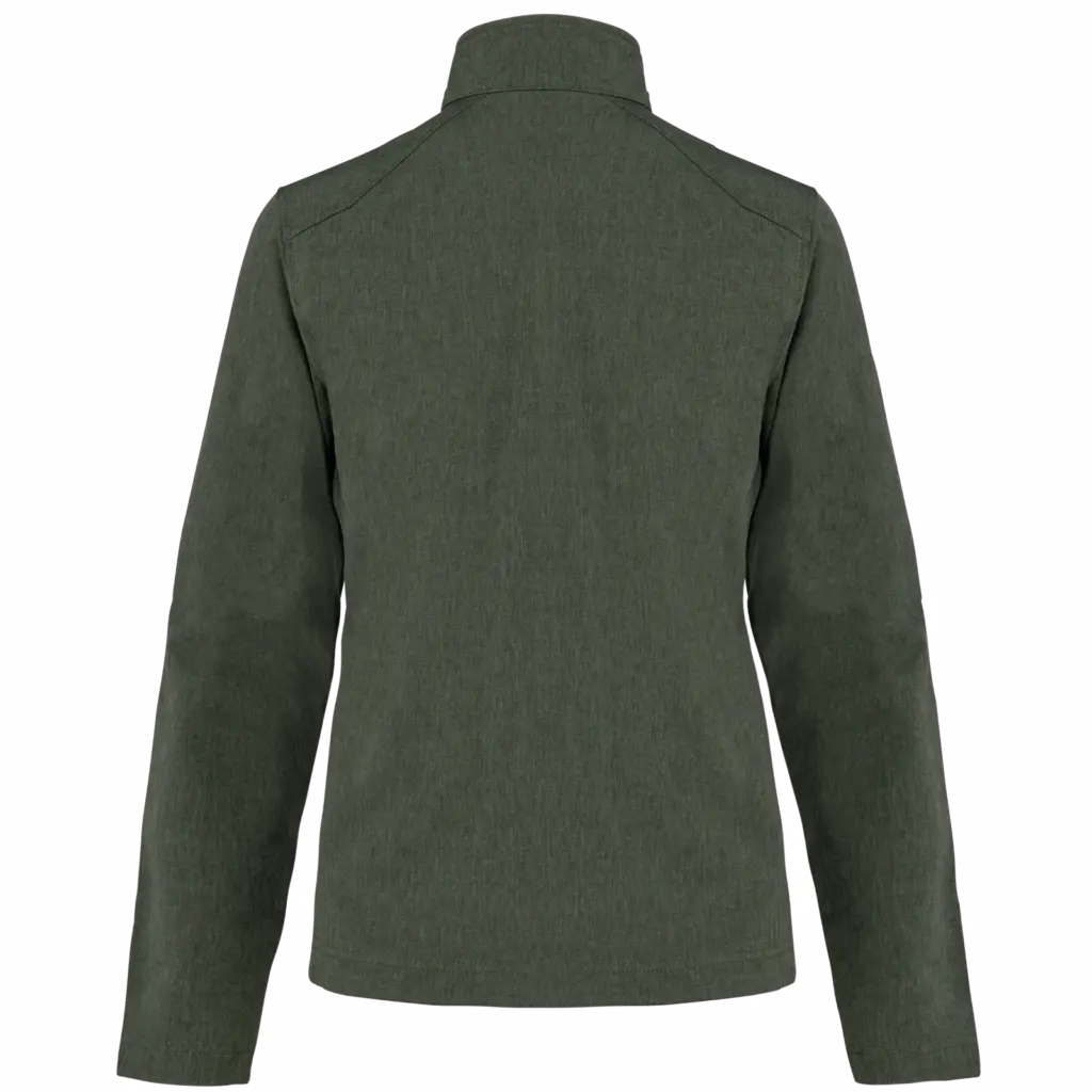 PS_K400-B_MARLGREEN - Hidalgo Dames softshell jas, marl green — productfoto 37