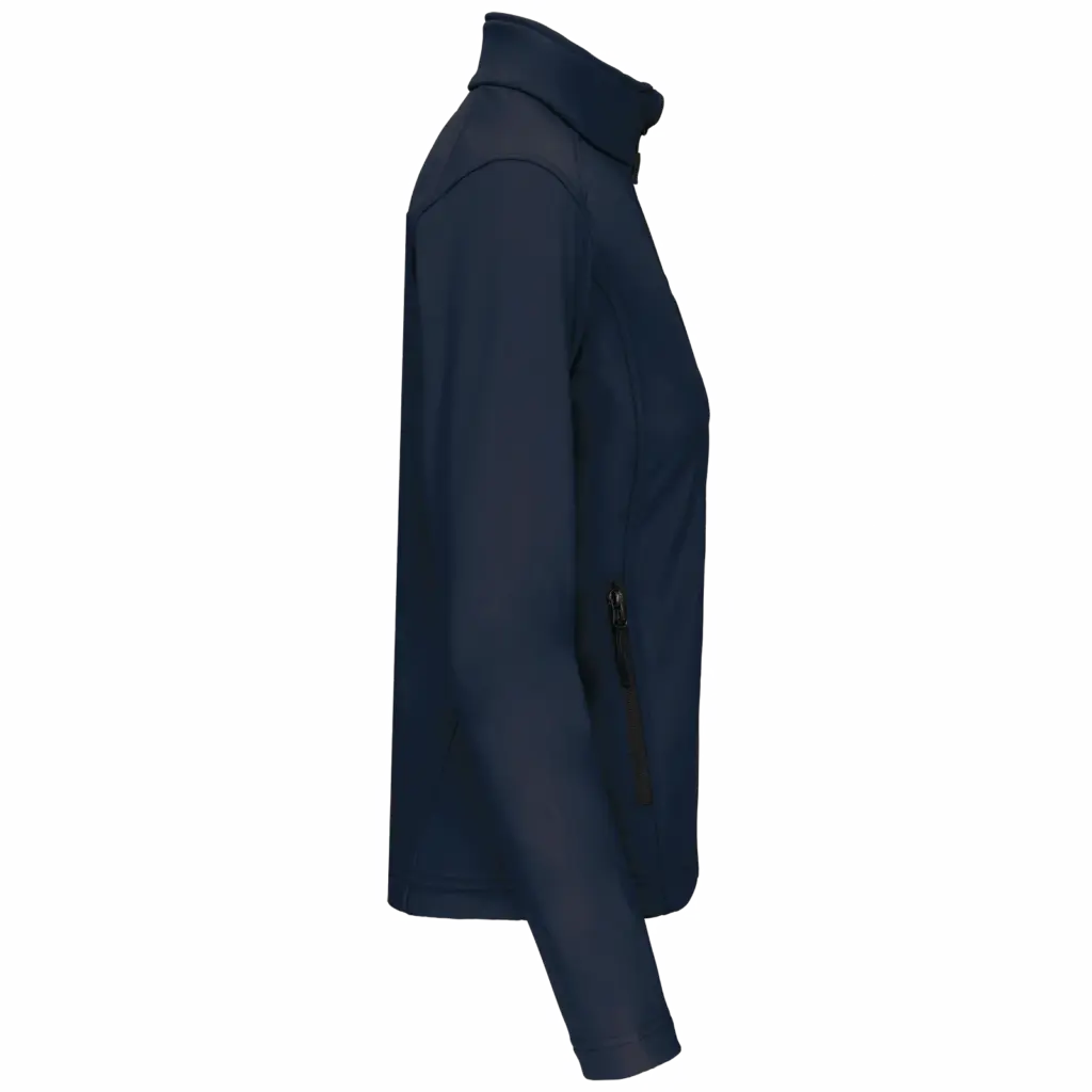 PS_K400-S_NAVY - Hidalgo Dames softshell jas, navy — productfoto 41