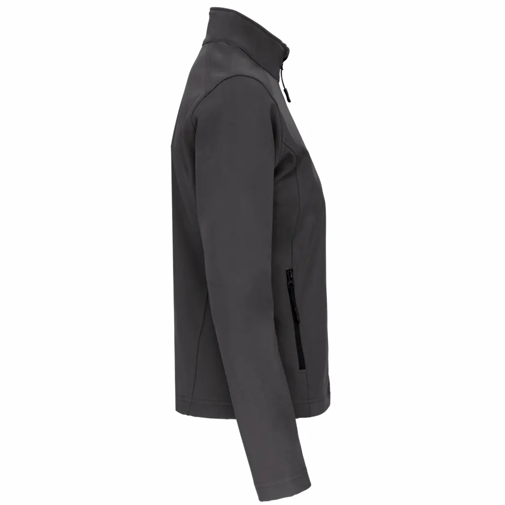 PS_K400-S_TITANIUM - Hidalgo Dames softshell jas, titanium — productfoto 47