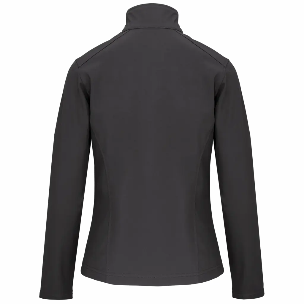 PS_K400-B_TITANIUM - Hidalgo Dames softshell jas, titanium — productfoto 49