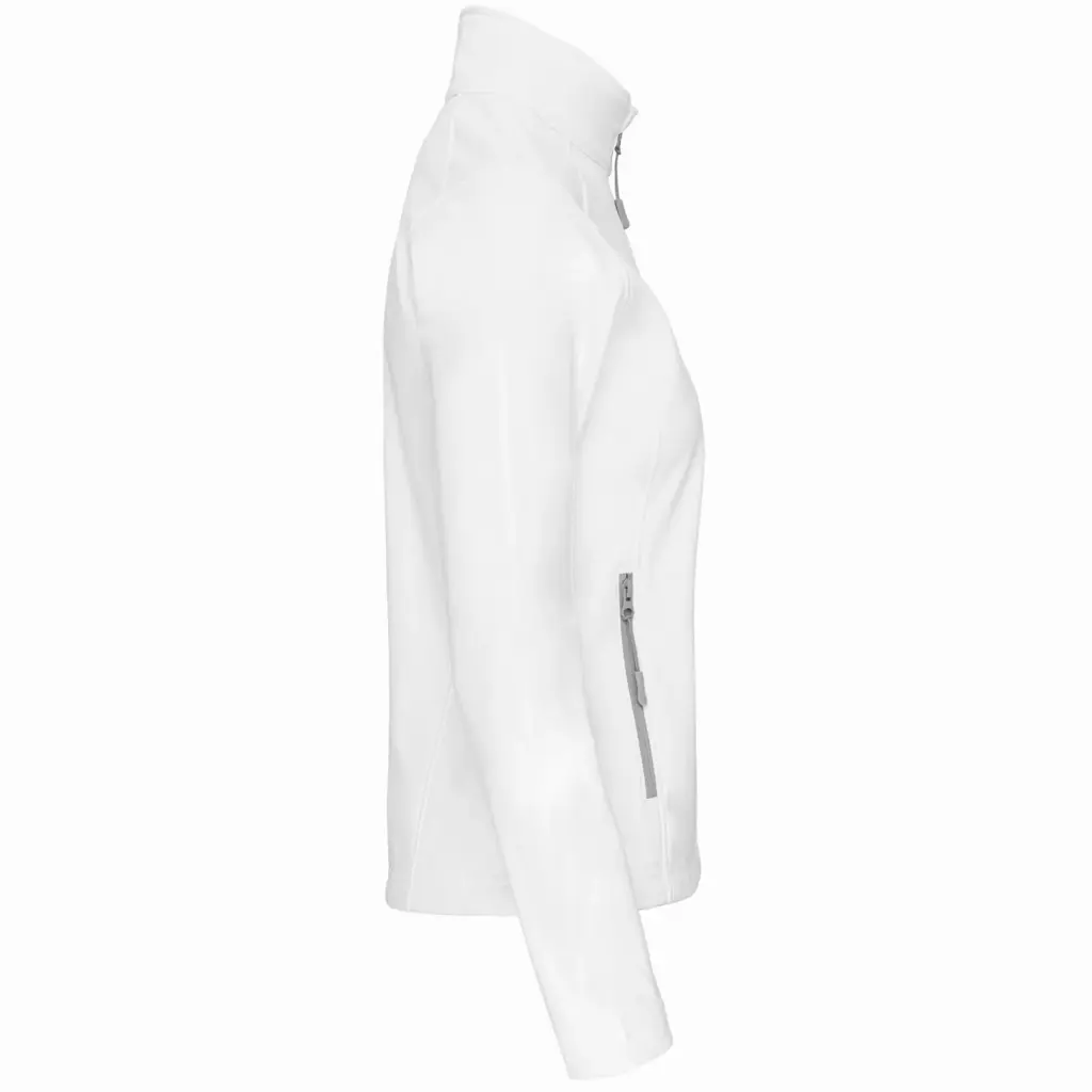 PS_K400-S_WHITE - Hidalgo Dames softshell jas, white — productfoto 50