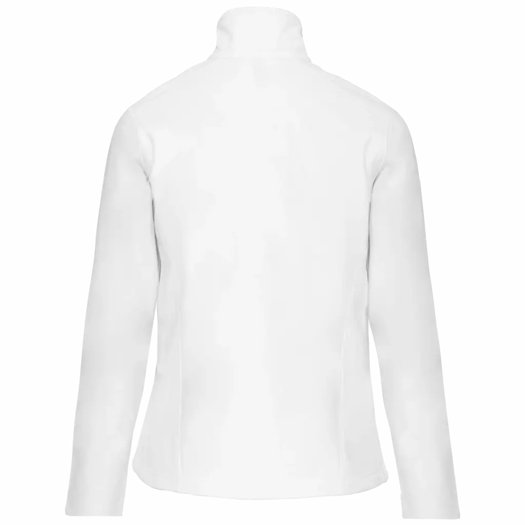 PS_K400-B_WHITE - Hidalgo Dames softshell jas, white — productfoto 52