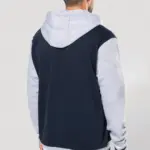 College jacket met capuchon unisex — productfoto 3