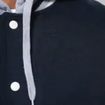 College jacket met capuchon unisex — productfoto 12