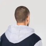 College jacket met capuchon unisex — productfoto 13