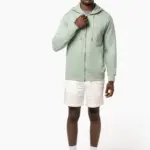Ecologisch uniseks sweatvest met capuchon — productfoto 9