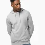 Ecologische uniseks sweater met capuchon — productfoto 2