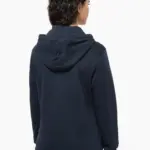 Ecologische uniseks sweater met capuchon — productfoto 5