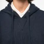 Ecologische uniseks sweater met capuchon — productfoto 6