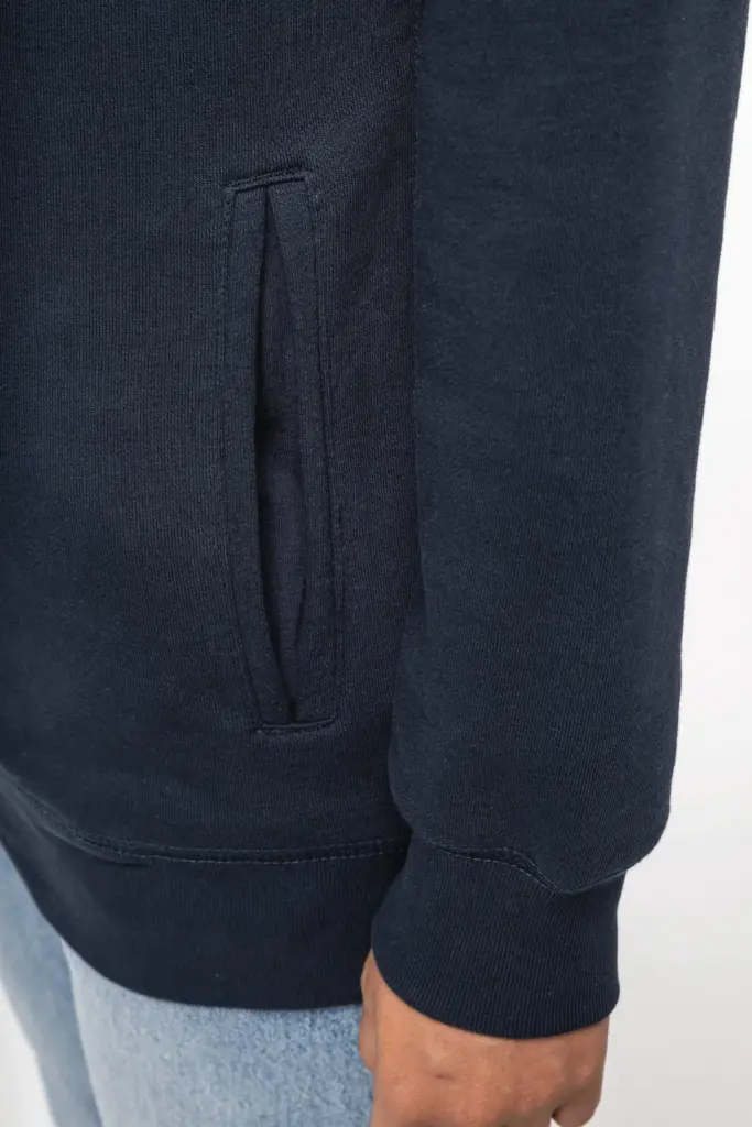 Ecologische uniseks sweater met capuchon — productfoto 8