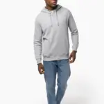 Ecologische uniseks sweater met capuchon — productfoto 12