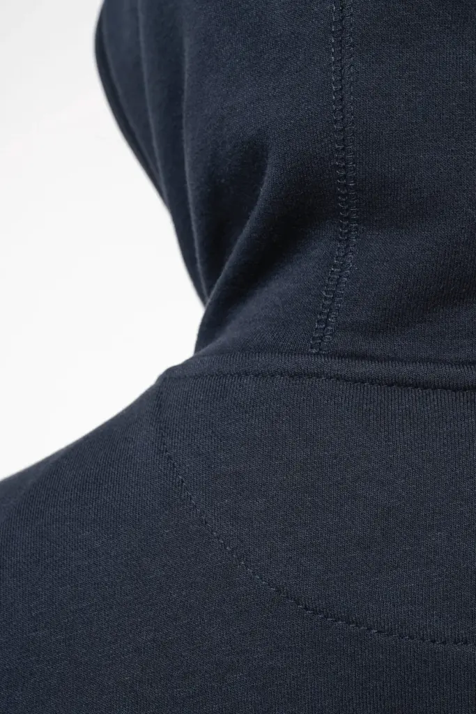 Ecologische uniseks sweater met capuchon — productfoto 14