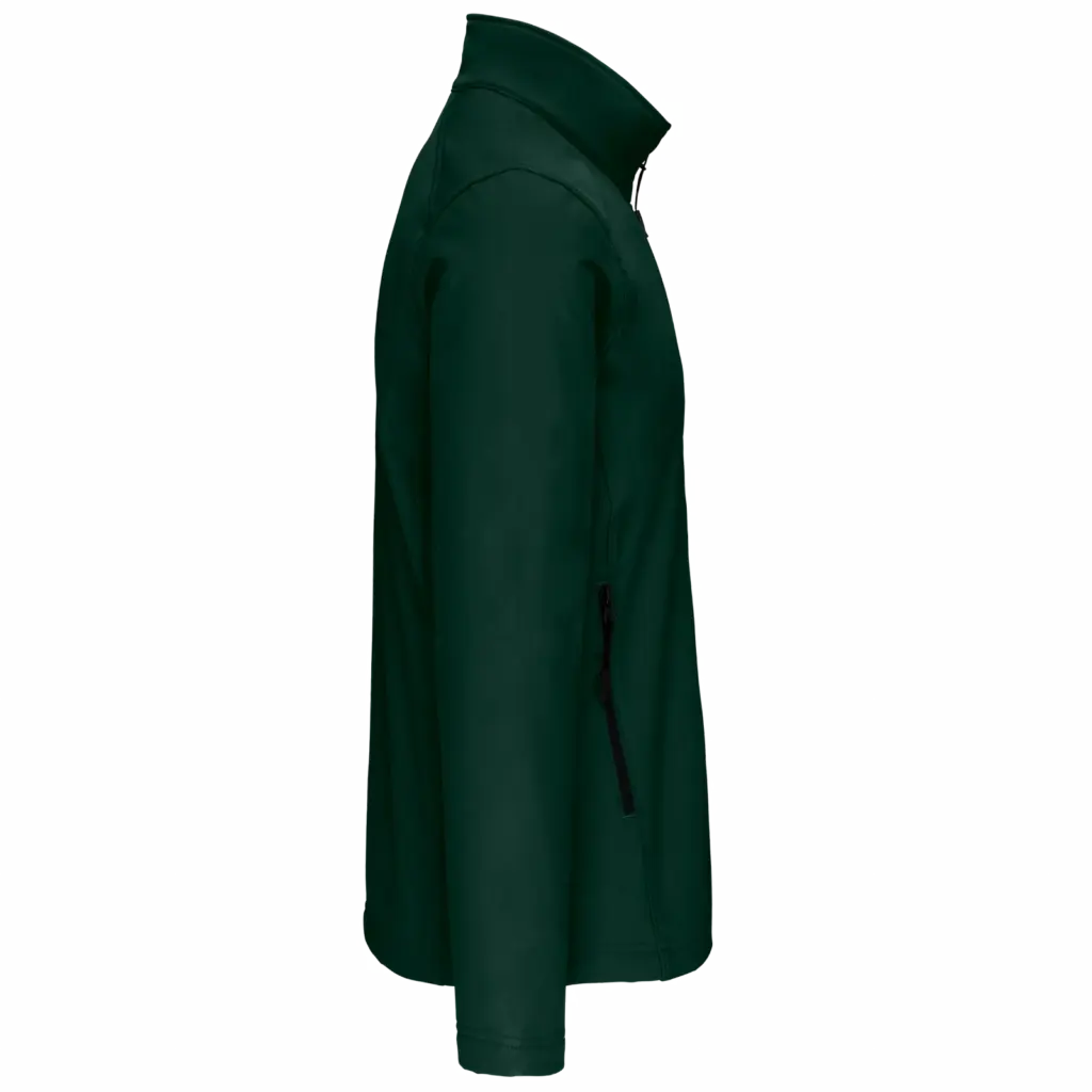 Softshell jas, bottle green — productfoto 11