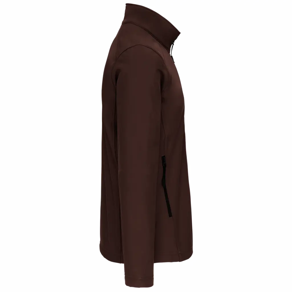 Softshell jas, chocolate — productfoto 17