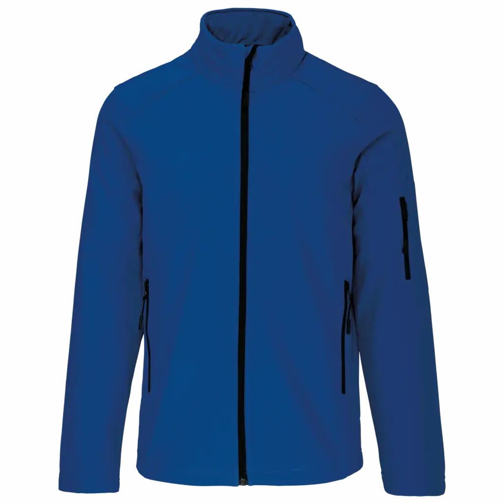Softshell jas, dark royal blue — productfoto 21