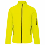 Softshell jas, fluorescent yellow — productfoto 27