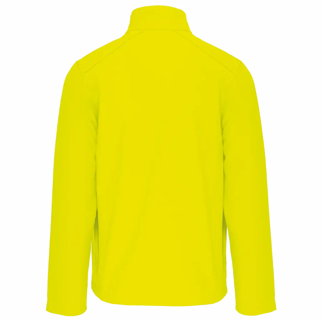 Softshell jas, fluorescent yellow — productfoto 28