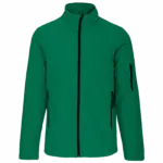Softshell jas, kelly green — productfoto 30