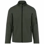 Softshell jas, marl green — productfoto 33