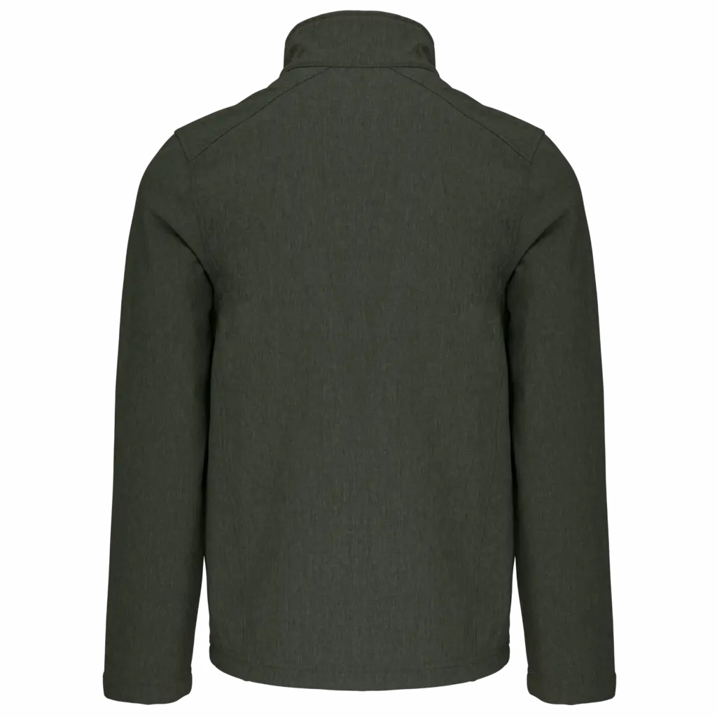 Softshell jas, marl green — productfoto 34