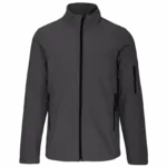 Softshell jas, titanium — productfoto 45