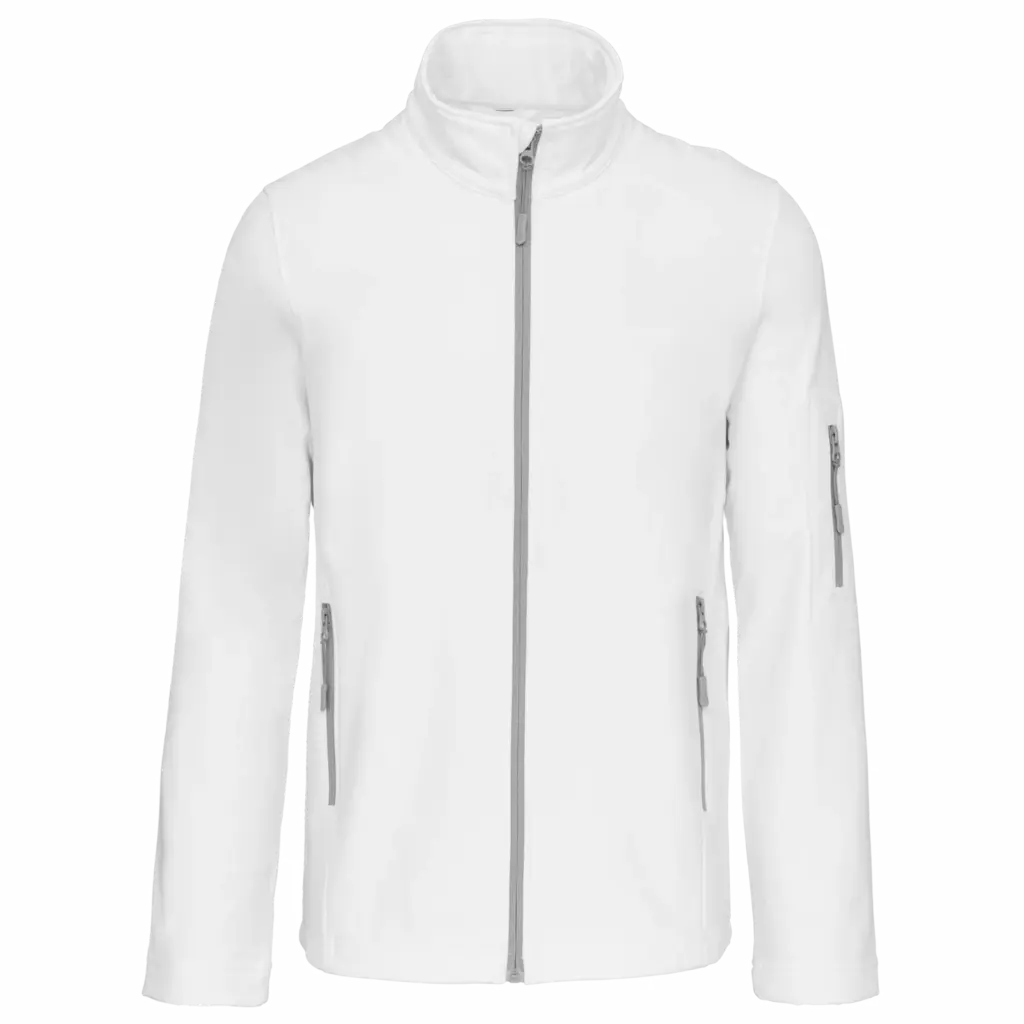 Softshell jas, white — productfoto 48