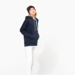 K4013-2_2025 - Hidalgo Unisex sweater met capuchon met contrasterend motief — productfoto 8