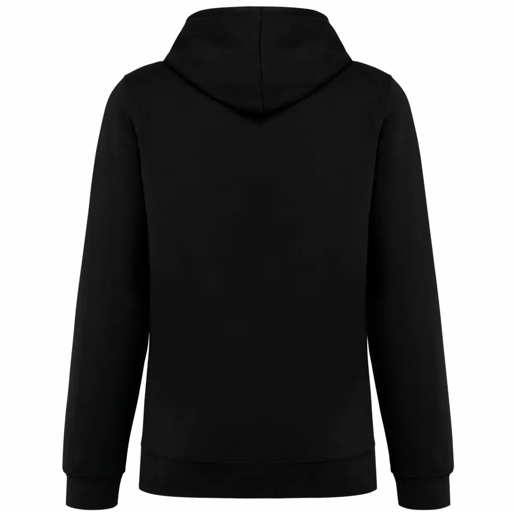 PS_K4013-B_BLACK-MEXICANSKULL - Hidalgo Unisex sweater met capuchon met contrasterend motief, black / mexican skull — productfoto 16