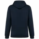 PS_K4013-B_NAVY-MARINIERE - Hidalgo Unisex sweater met capuchon met contrasterend motief, navy / mariniere — productfoto 19