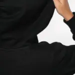 Sweater met contrasterende capuchon met motief — productfoto 7