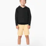 Sweater met contrasterende capuchon met motief — productfoto 19