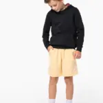 Sweater met contrasterende capuchon met motief — productfoto 20