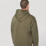 Oversized fleece sweater met capuchon — productfoto 3