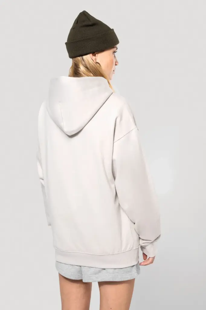 K4018-16_2024 - Hidalgo-werbeartikel Oversized fleece sweater met capuchon — productfoto 7