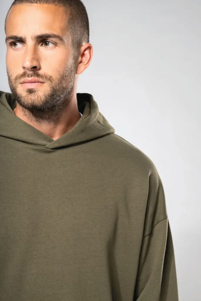 K4018-24_2024 - Hidalgo-werbeartikel Oversized fleece sweater met capuchon — productfoto 11