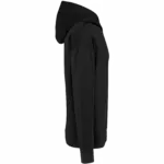 PS_K4018-S_BLACK - Hidalgo-werbeartikel Oversized fleece sweater met capuchon, black — productfoto 14