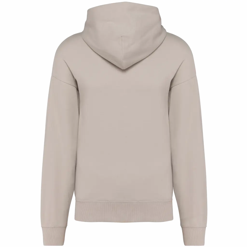 PS_K4018-B_CLAY - Hidalgo-werbeartikel Oversized fleece sweater met capuchon, clay — productfoto 19
