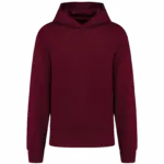 PS_K4018_WINE - Hidalgo-werbeartikel Oversized fleece sweater met capuchon, wine — productfoto 30