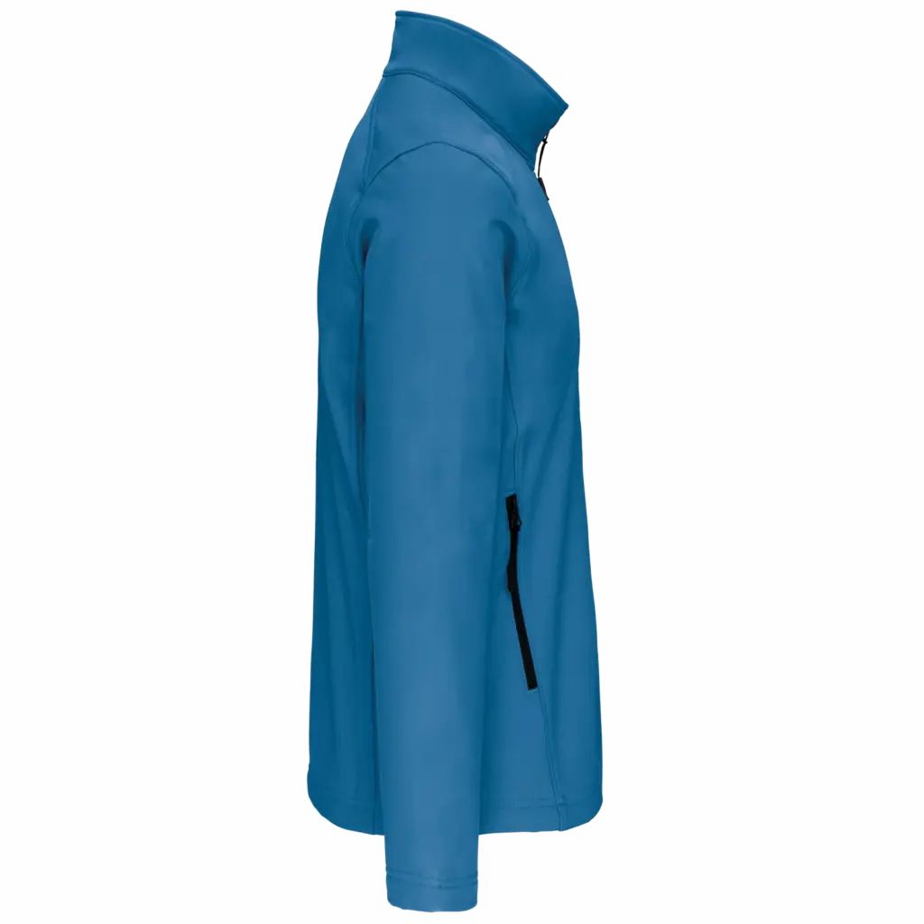 PS_K402-S_AQUABLUE - Hidalgo-werbeartikel Kindersoftshelljas, aqua blue — productfoto 9