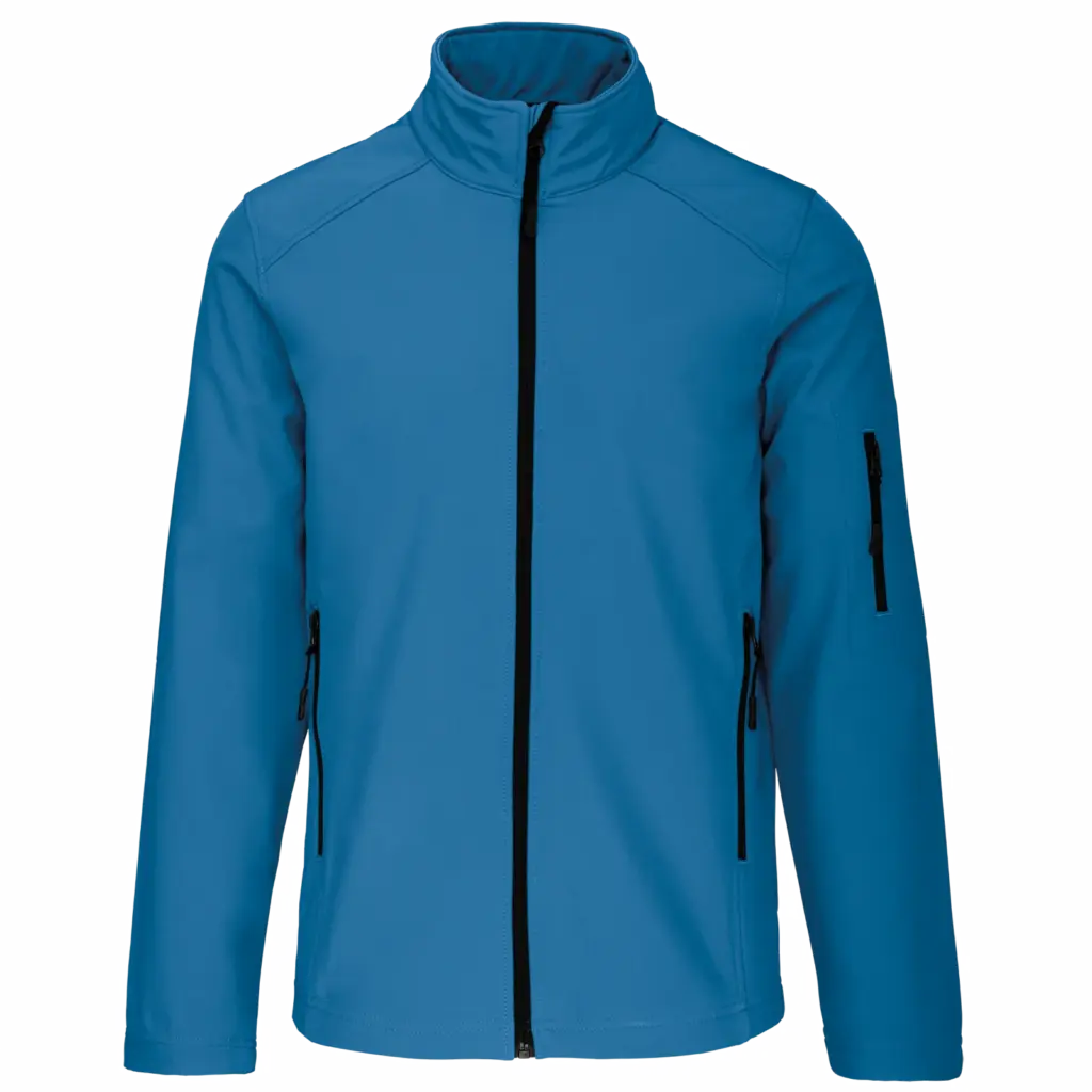 PS_K402_AQUABLUE - Hidalgo-werbeartikel Kindersoftshelljas, aqua blue — productfoto 10