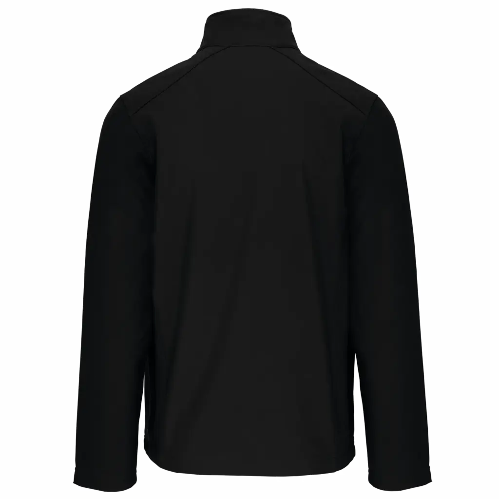 PS_K402-B_BLACK - Hidalgo-werbeartikel Kindersoftshelljas, black — productfoto 14