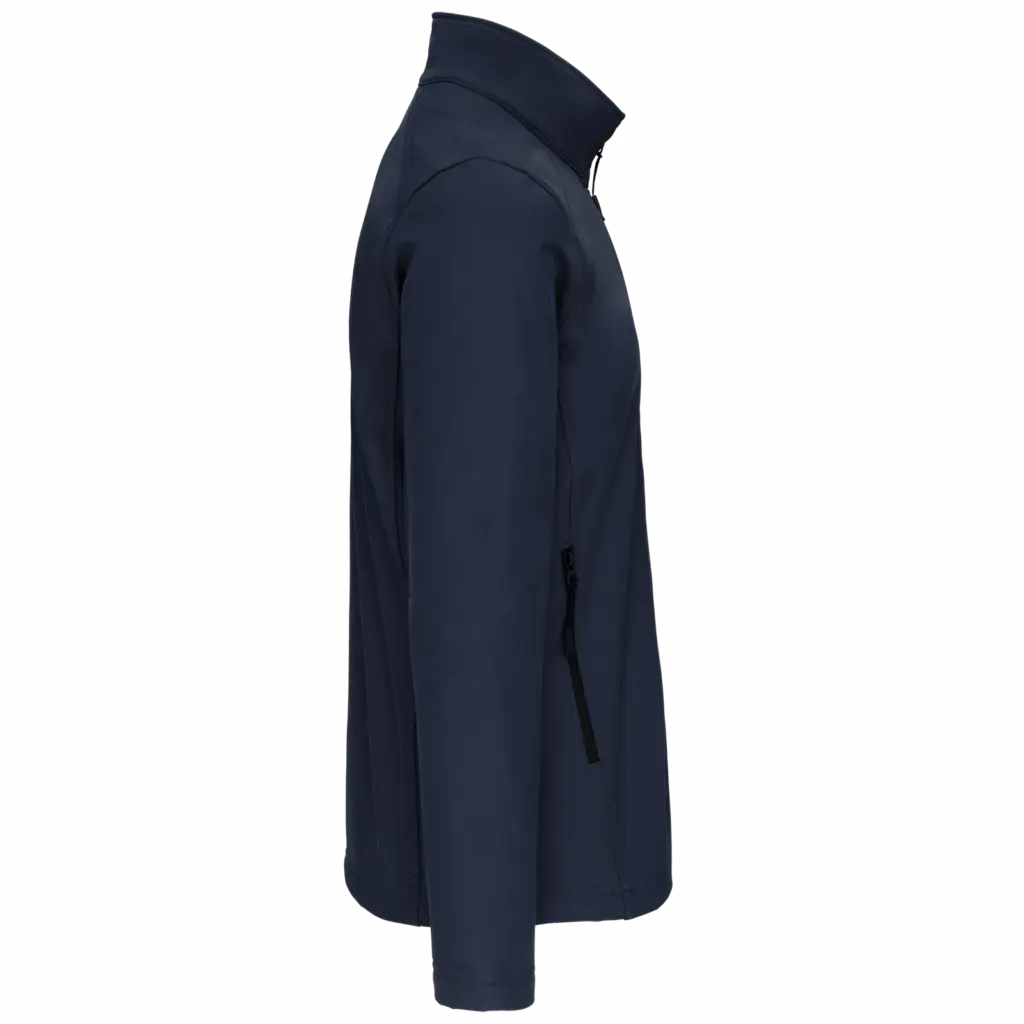 PS_K402-S_NAVY - Hidalgo-werbeartikel Kindersoftshelljas, navy — productfoto 18
