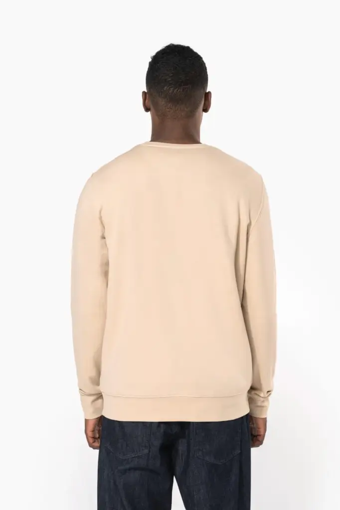 K4025-7_2026 - Hidalgo-werbeartikel Ecologische sweater met ronde hals — productfoto 2