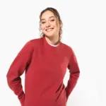 K4025-18_2026 - Hidalgo-werbeartikel Ecologische sweater met ronde hals — productfoto 8